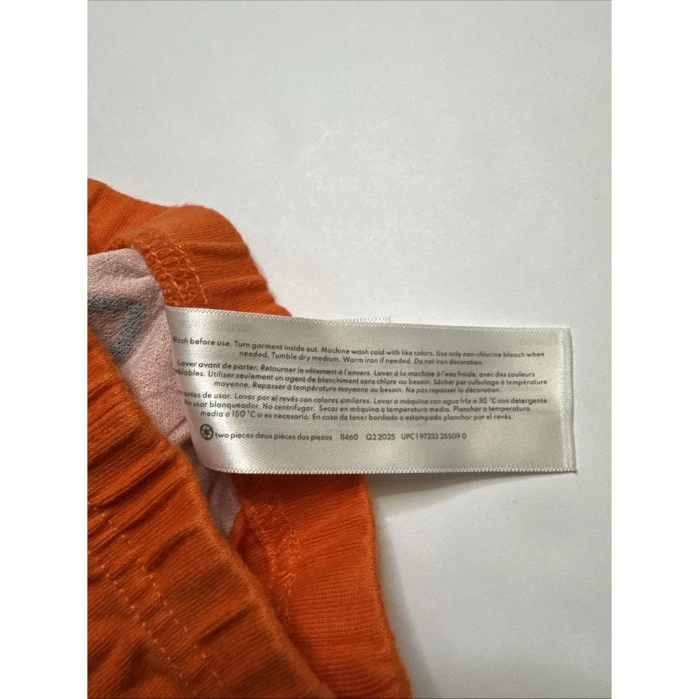Carters‎ Baby Newborn Pumpkin Jack-O-Lantern Orange Cotton Jogger Pants 1T248510
